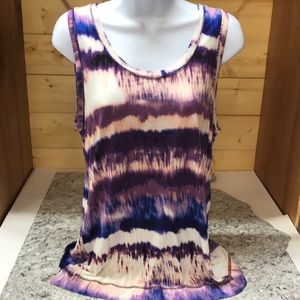 Simply Vera sleeveless shirt. Nice accent shirt L